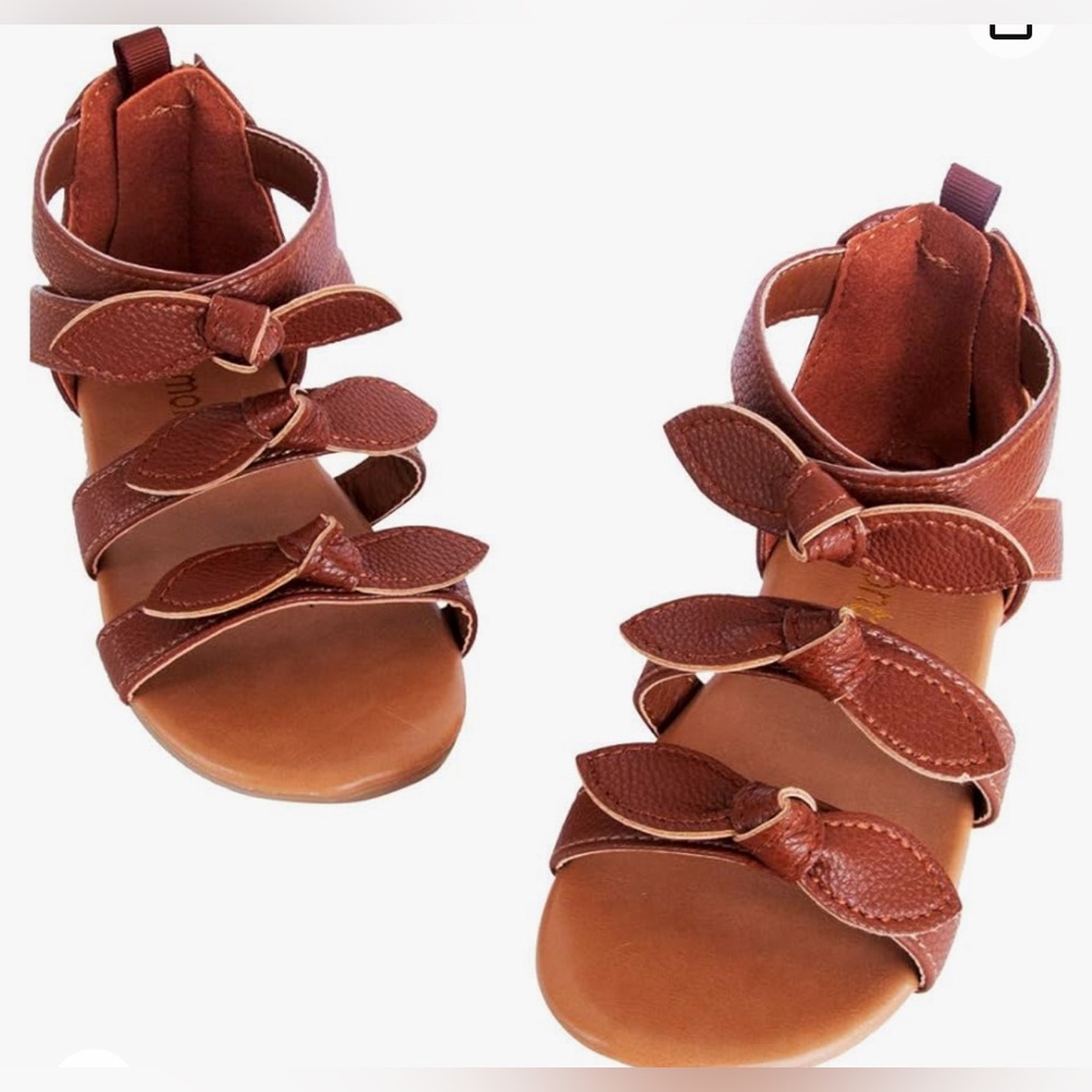 Little Girls Strappy Gladiator Sandals